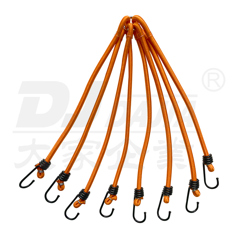 8 mm bungee kablovi za elastične prtljage od 8 ruku s kukama