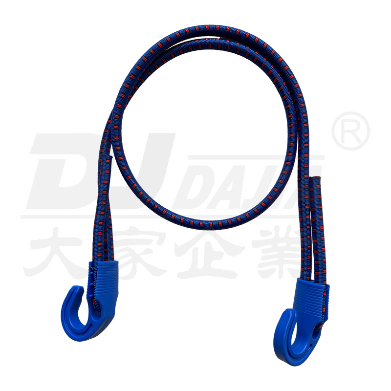 Plave plastične podesive ABS kuke okrugle kablove bungee