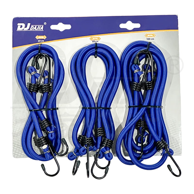 12 mm bungee kabel jake remene s cink -pozlaćenom čeličnom kukom